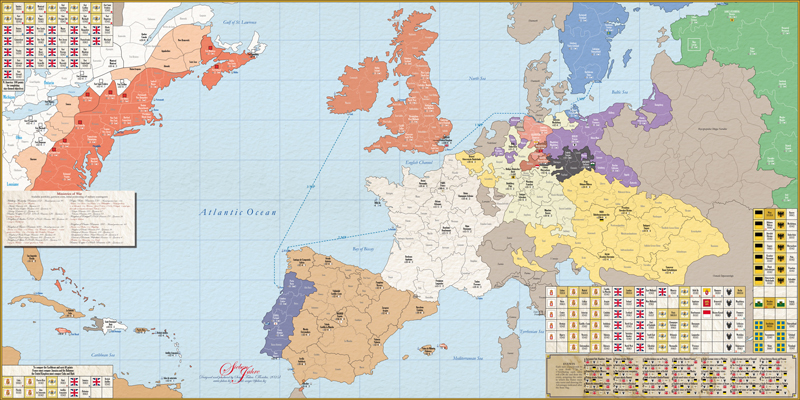 Sieben Jahre Map